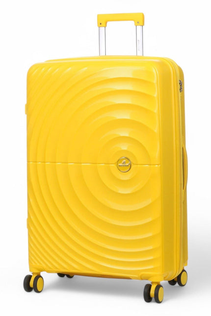Balranald Large Hard Shell Suitcase in Yellow