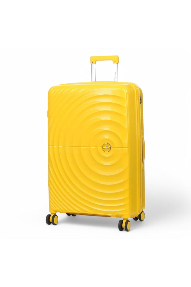 Balranald Large Hard Shell Suitcase in Yellow