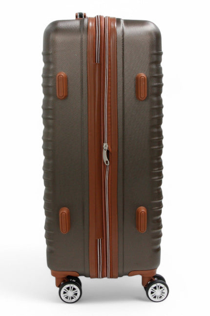 Armidale Medium Hard Shell Suitcase in Coffee