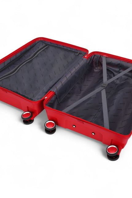 Burnaby Set of 3 Hard Shell Suitcase in Red