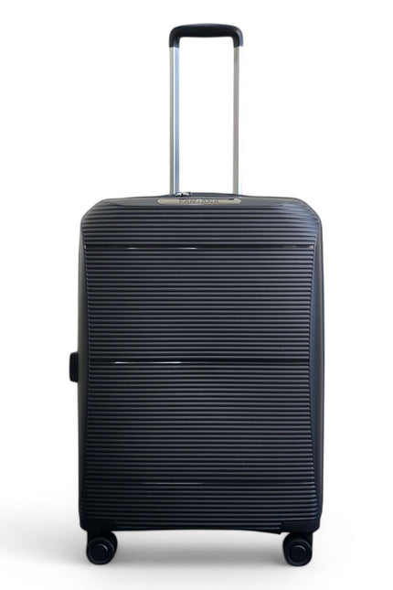 Abiko Medium Hard Shell Suitcase in Black