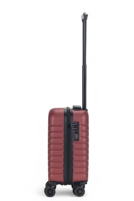 Koga Underseat Hard Shell Suitcase in Burgundy