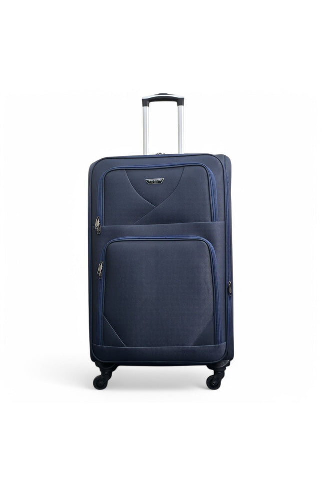 Nagoya Large Soft Shell Suitcase in Navy