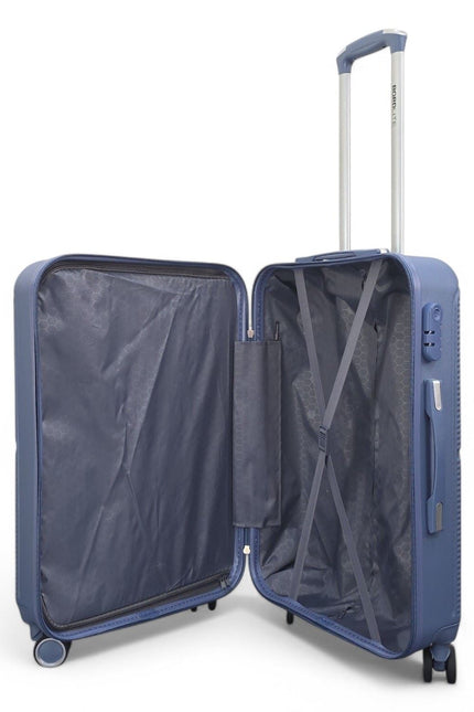 Seto Medium Hard Shell Suitcase in Light Blue