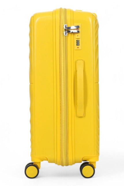 Balranald Medium Hard Shell Suitcase in Yellow