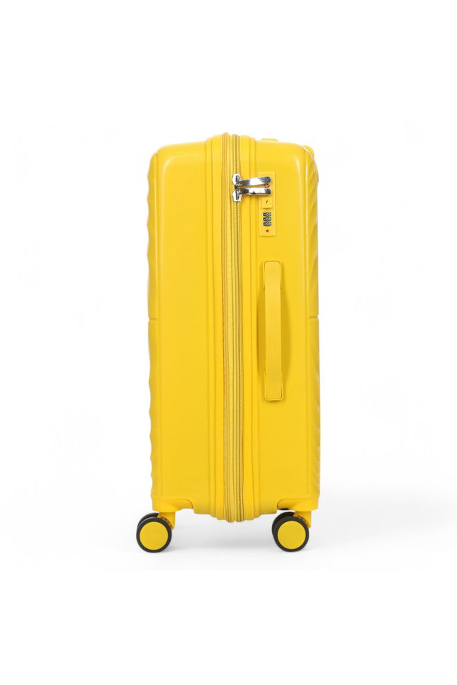 Balranald Medium Hard Shell Suitcase in Yellow