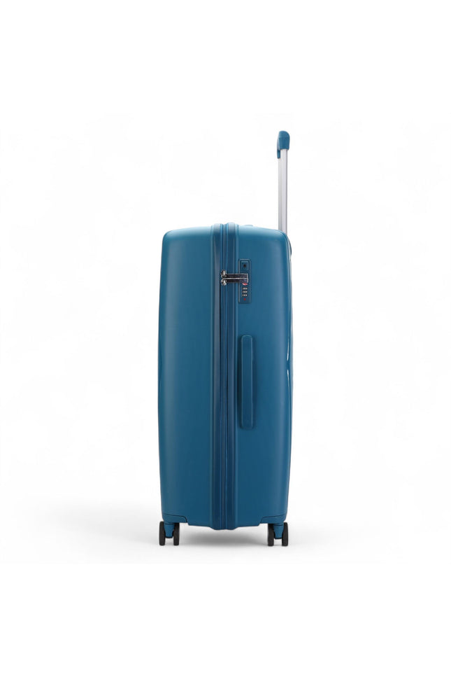 Burnaby Medium Hard Shell Suitcase in Teal Blue