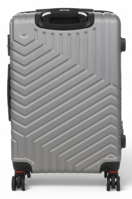 Bega Medium Hard Shell Suitcase in Silver