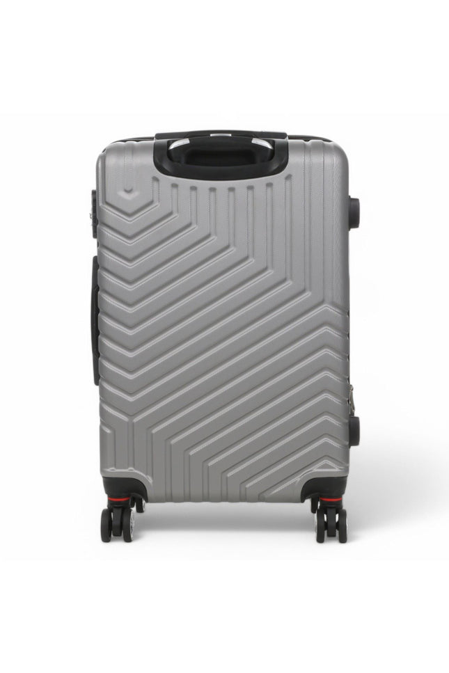 Bega Medium Hard Shell Suitcase in Silver