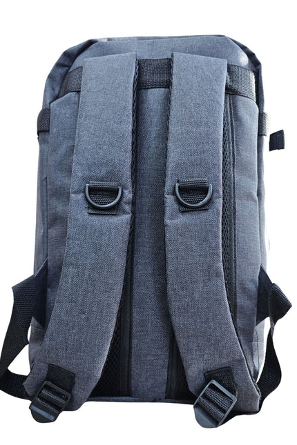 Backpack Rucksack 40x20 x25 cm Underseat Travel Cabin Bag for Easy Jet, Ryanair Black