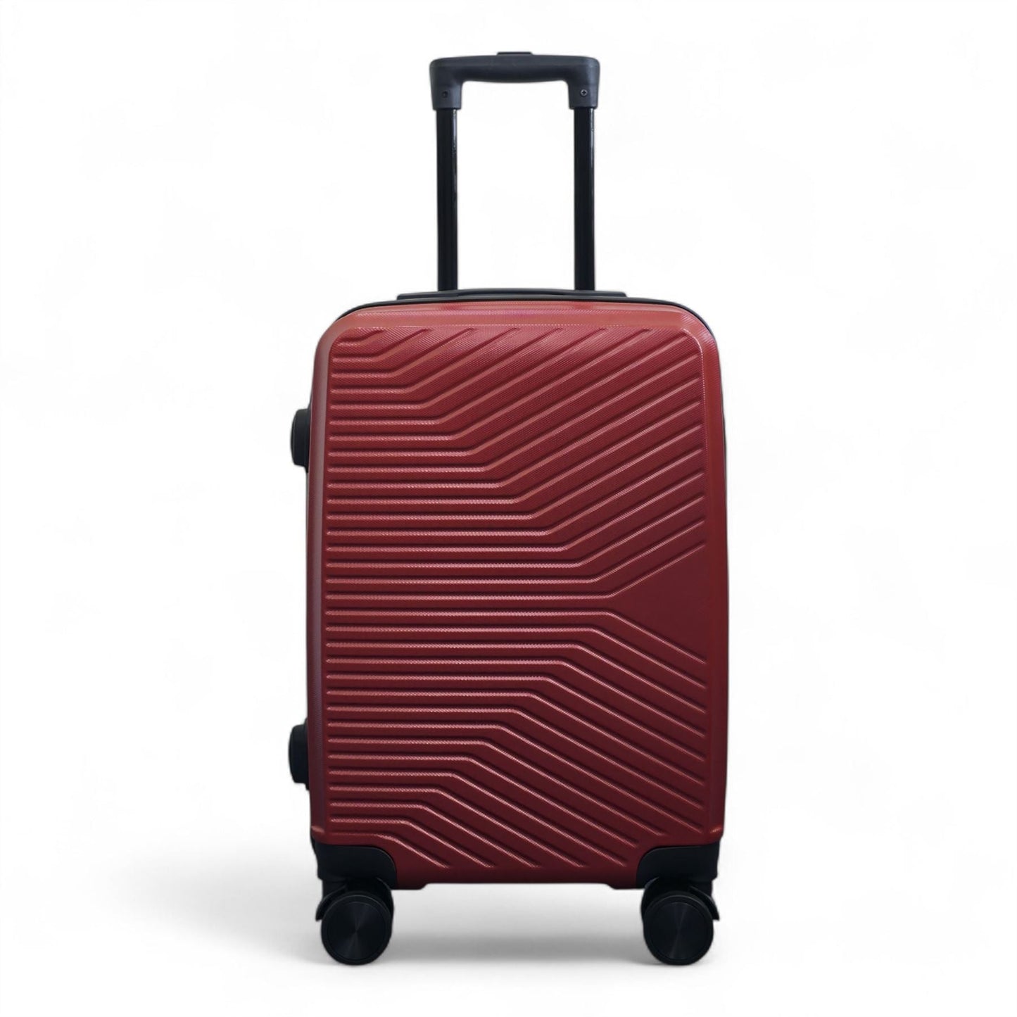 Junee Cabin Hard Shell Suitcase in Red