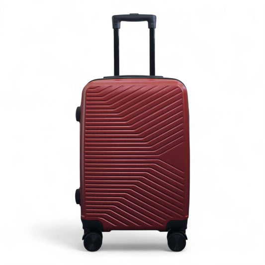 Junee Cabin Hard Shell Suitcase in Red