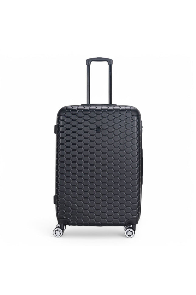 Noda Large Hard Shell Suitcase in Black
