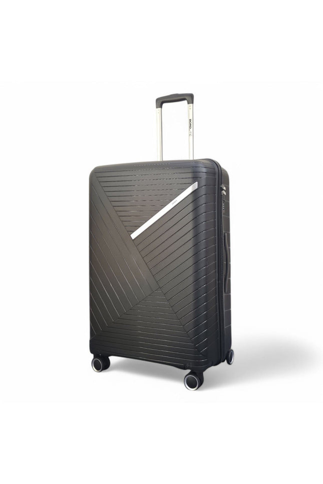 Chita Large Hard Shell Suitcase in Black