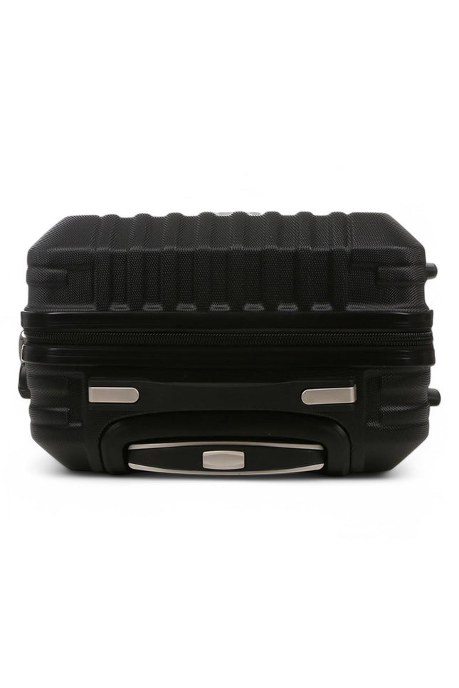 Corowa Set of 4 Hard Shell Suitcase in Black