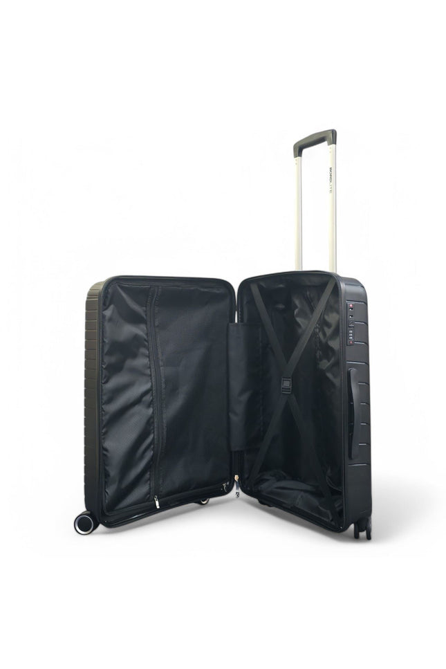 Kariya Medium Hard Shell Suitcase in Black