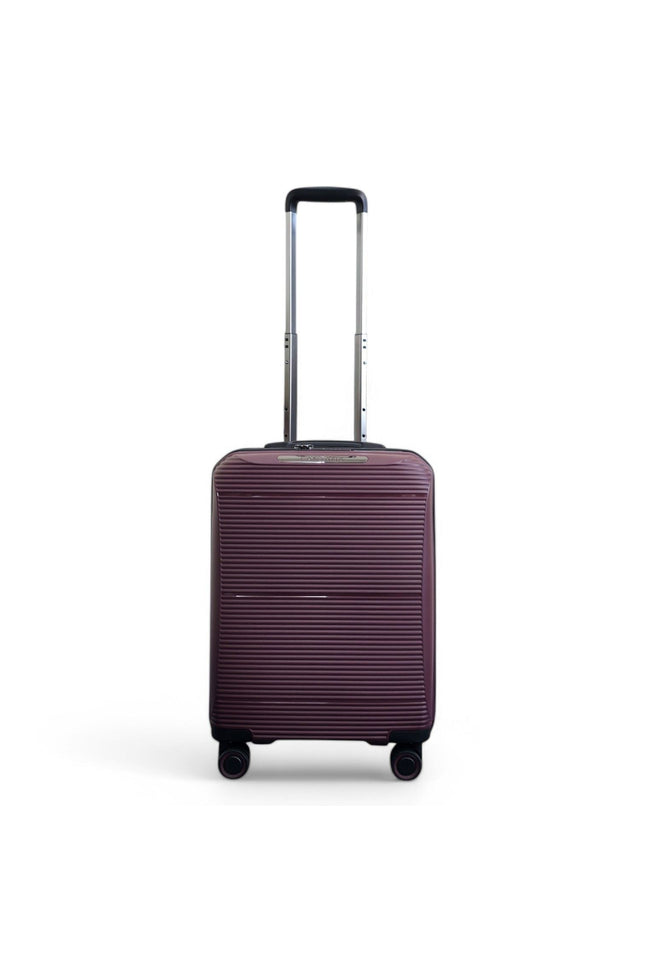 Abiko Cabin Hard Shell Suitcase in Burgundy