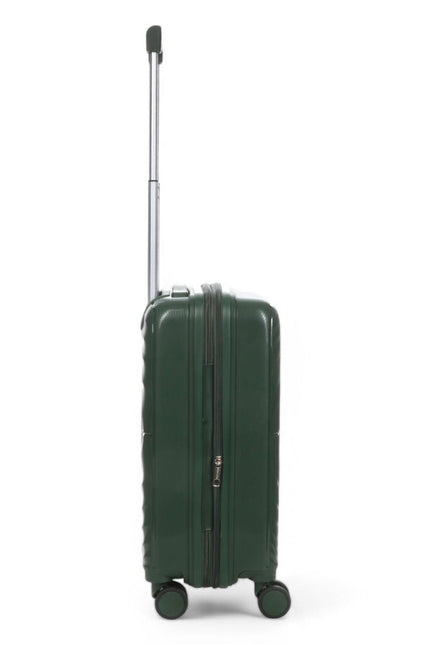 Balranald Cabin Hard Shell Suitcase in Dark Green