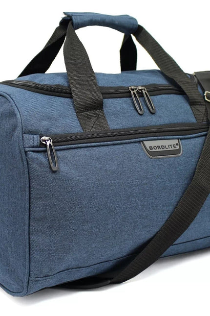 Holdall Carry On 40x 20 x25cm Under-seat Travel Cabin Bag for Ryanair, Easy Jet Navy