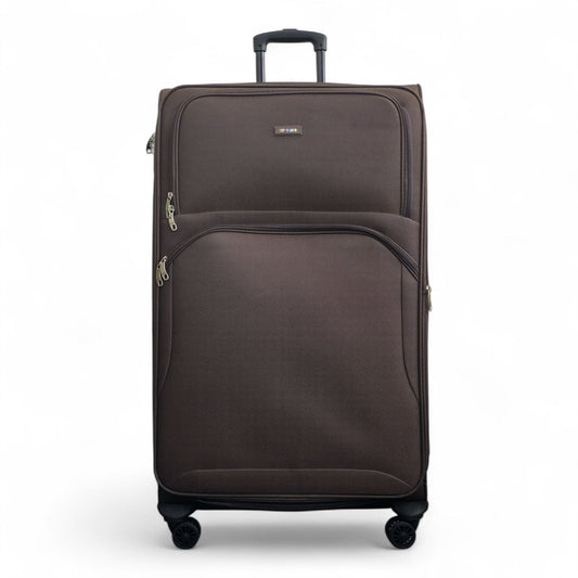 Gosford X-Large Soft Shell Suitcase in Brown