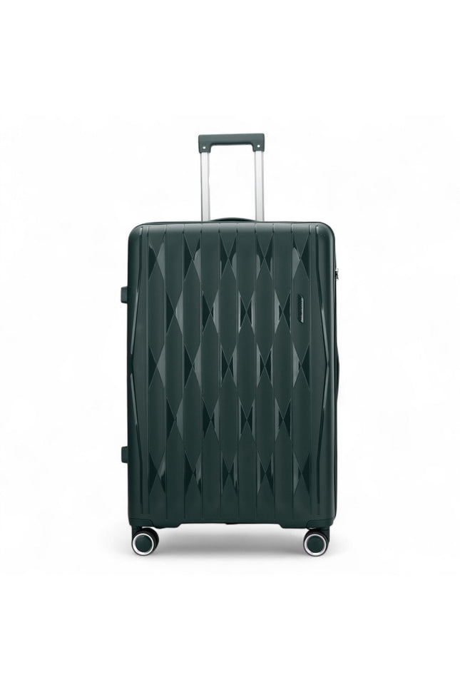 Burnaby Medium Hard Shell Suitcase in Green