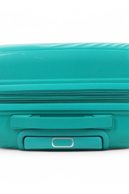 Balranald Set of 3 Hard Shell Suitcase in Aqua Blue