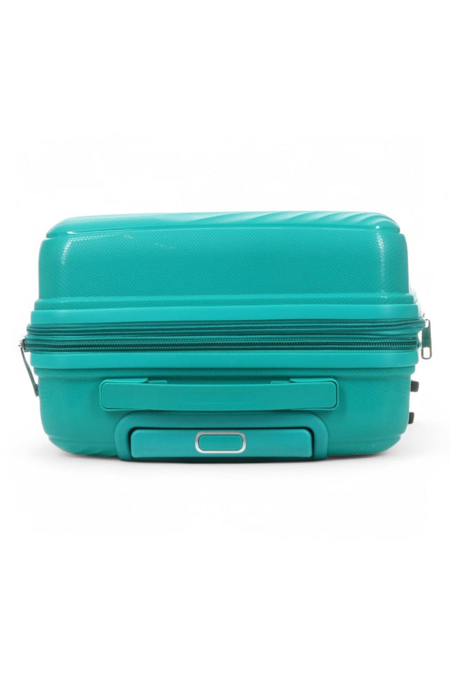 Balranald Set of 3 Hard Shell Suitcase in Aqua Blue
