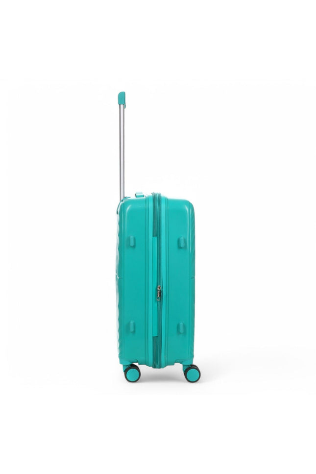 Balranald Medium Hard Shell Suitcase in Aqua Blue