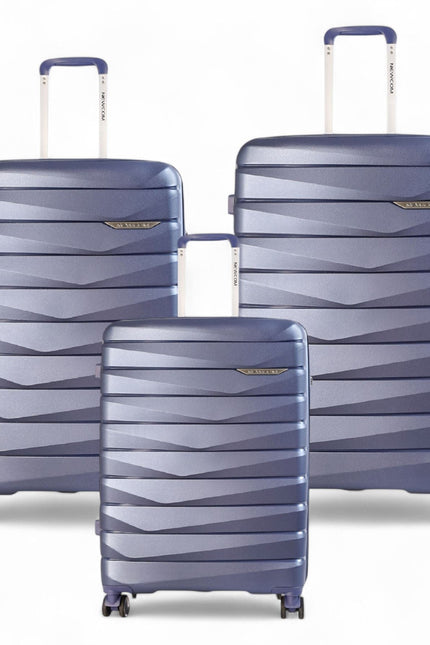 Forster Set of 3 Hard Shell TSA Suitcase in Blue