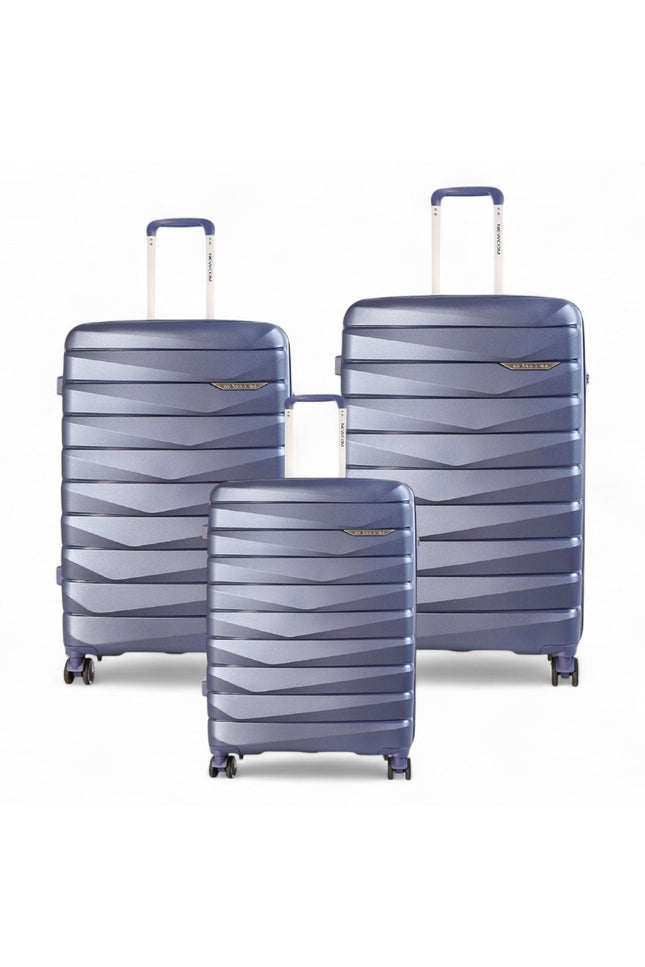 Forster Set of 3 Hard Shell TSA Suitcase in Blue