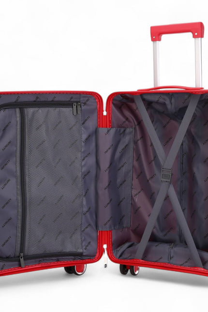 Burnaby Cabin Hard Shell Suitcase in Red