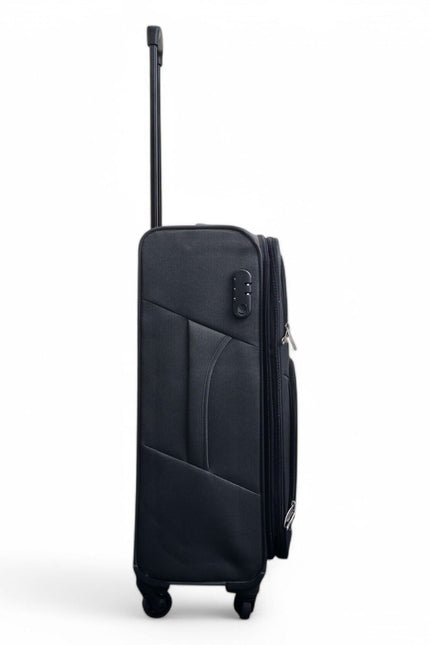 Tahara Medium Soft Shell Suitcase in Grey