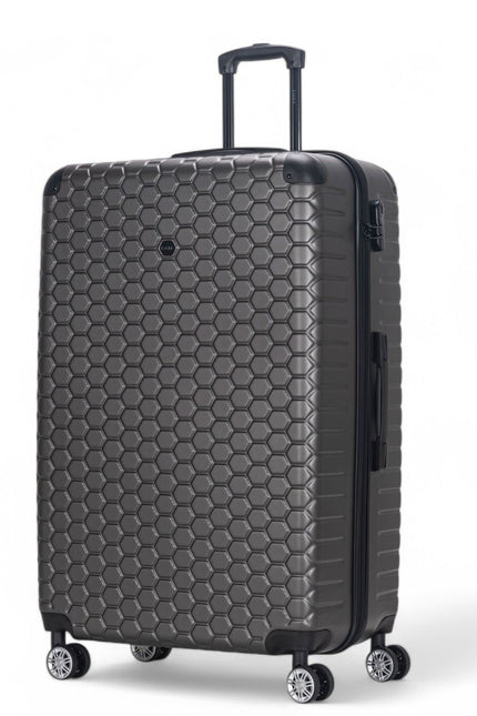 Noda X-Large Hard Shell Suitcase in Charcoal