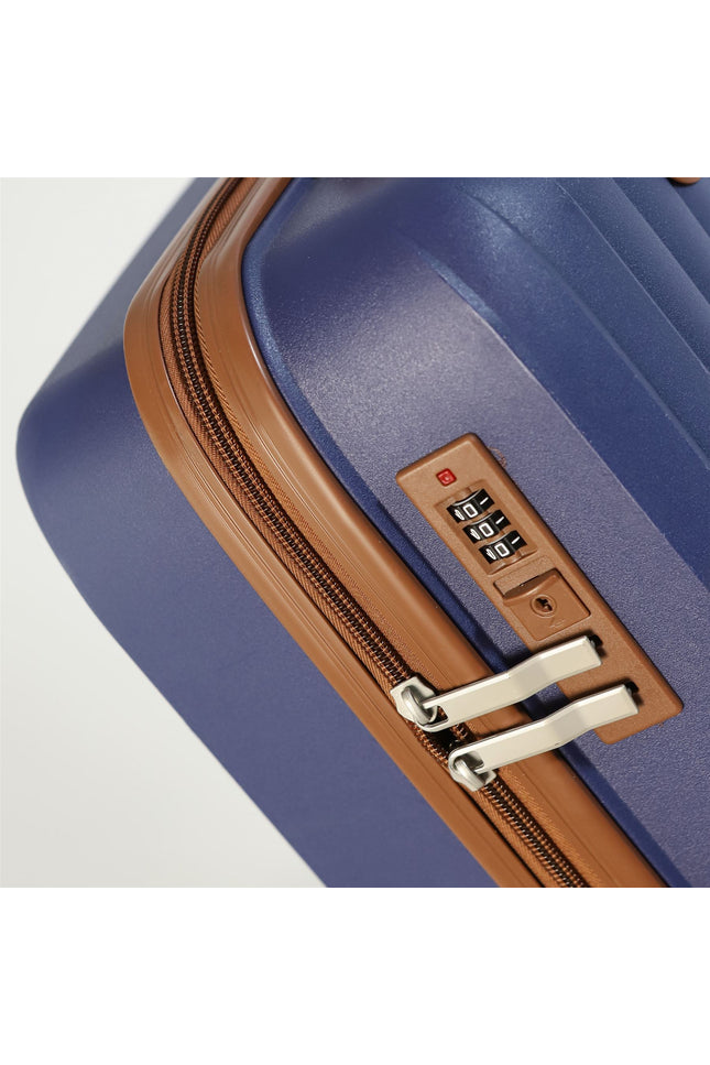 Corowa Large Hard Shell Suitcase in Teal Blue