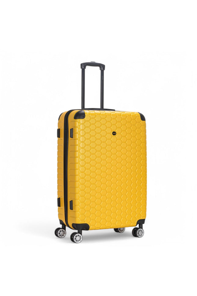 Noda Large Hard Shell Suitcase in Yellow