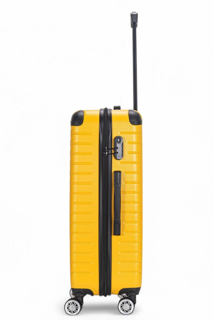 Noda Medium Hard Shell Suitcase in Yellow