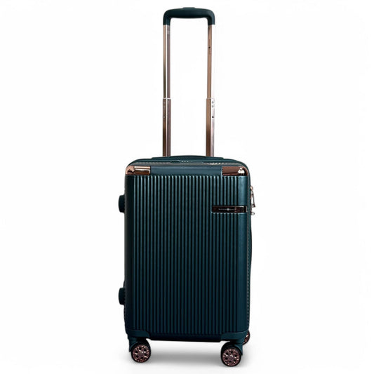 Cowra Cabin Hard Shell Suitcase in Dark Green
