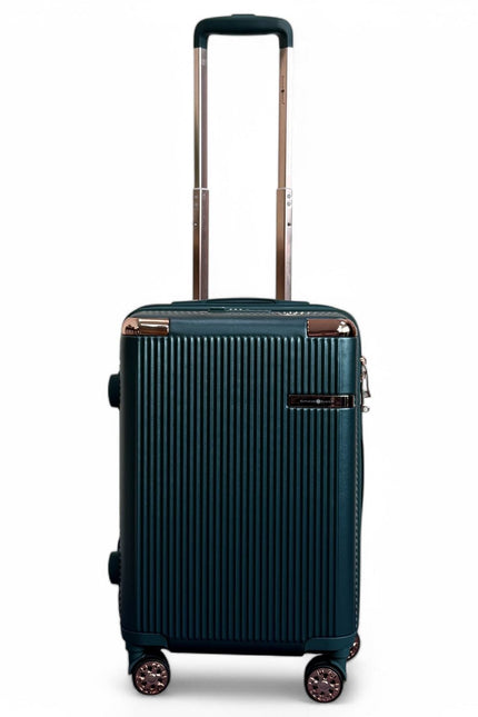Cowra Cabin Hard Shell Suitcase in Dark Green