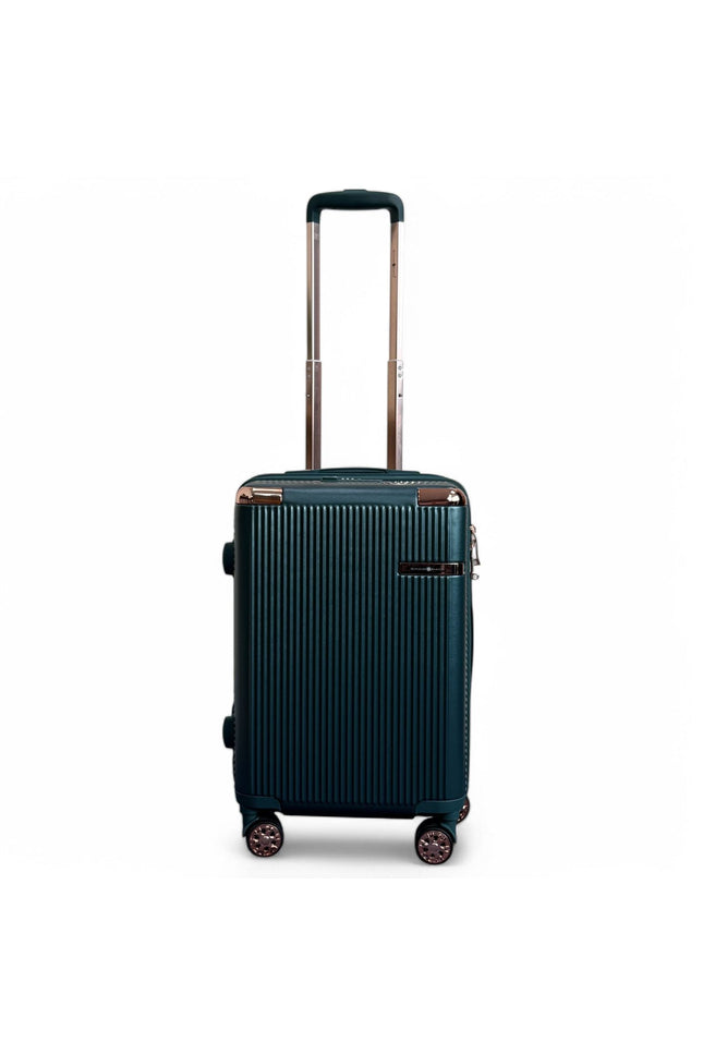 Cowra Cabin Hard Shell Suitcase in Dark Green