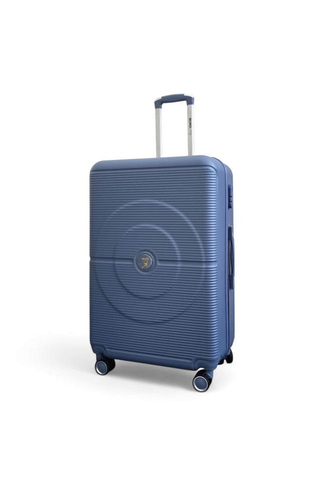 Seto Large Hard Shell Suitcase in Light Blue