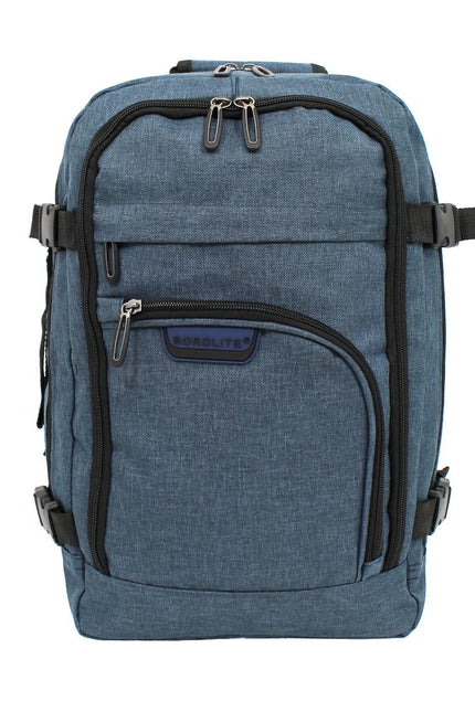 Rucksack Backpack 40x20 x25 cm Underseat Travel Cabin Bag for Easy Jet, Ryanair navy