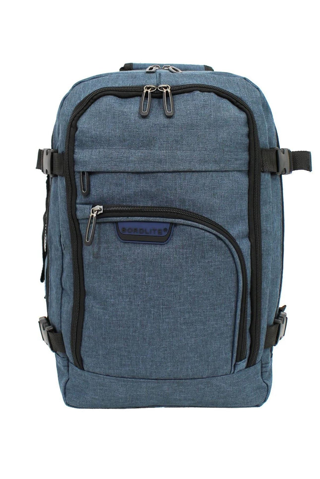 Rucksack Backpack 40x20 x25 cm Underseat Travel Cabin Bag for Easy Jet, Ryanair navy