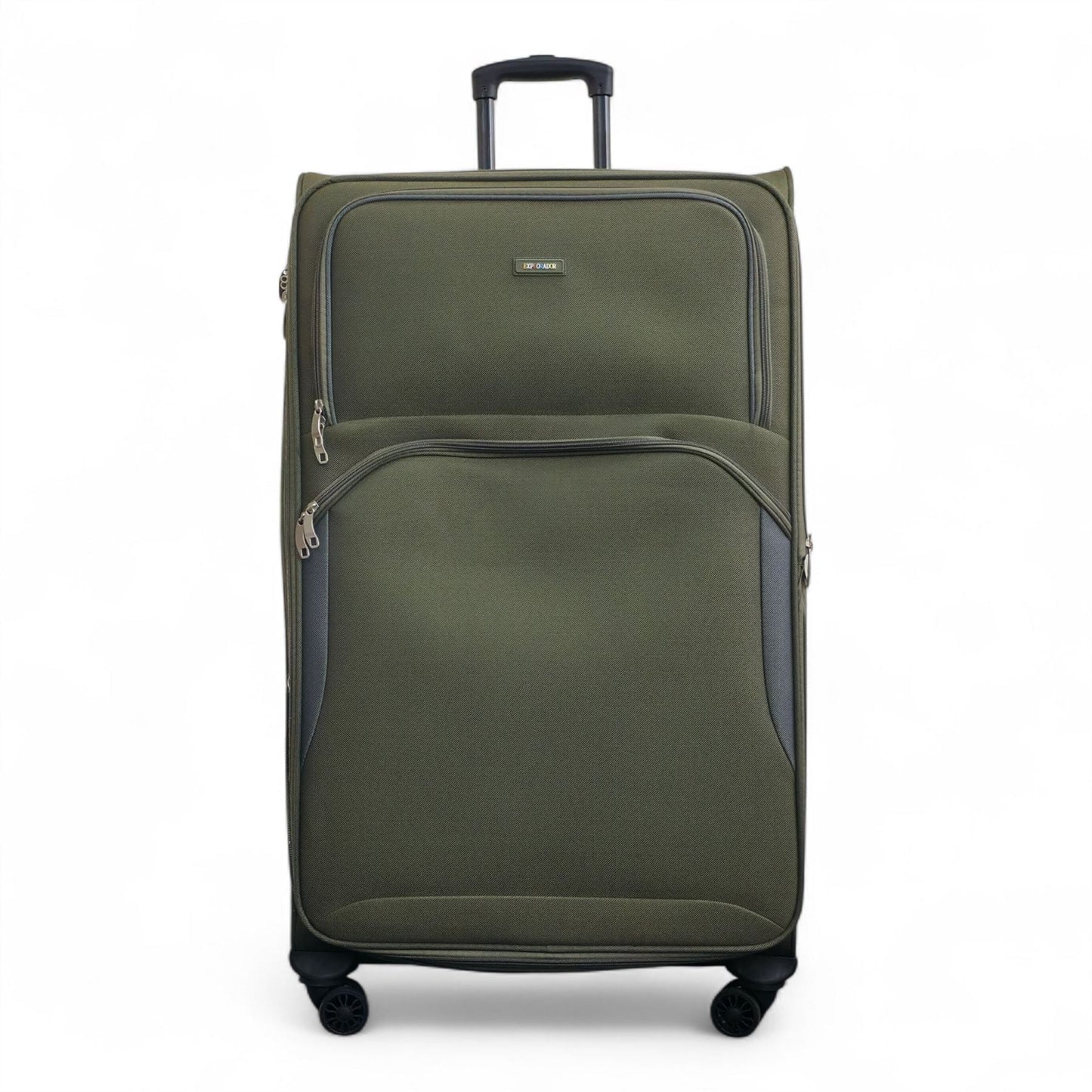 Gosford X-Large Soft Shell Suitcase in Green