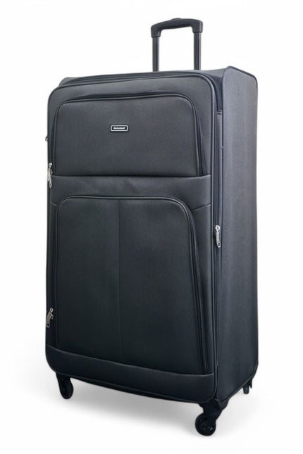 Tahara X-Large Soft Shell Suitcase in Grey