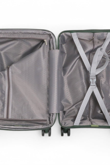 Balranald Cabin Hard Shell Suitcase in Dark Green