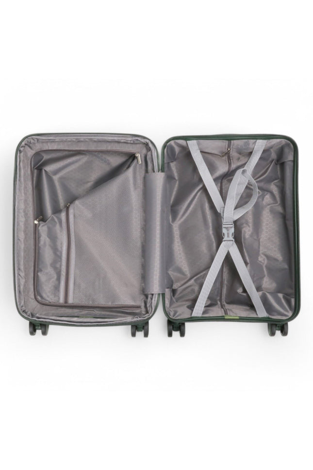Balranald Cabin Hard Shell Suitcase in Dark Green