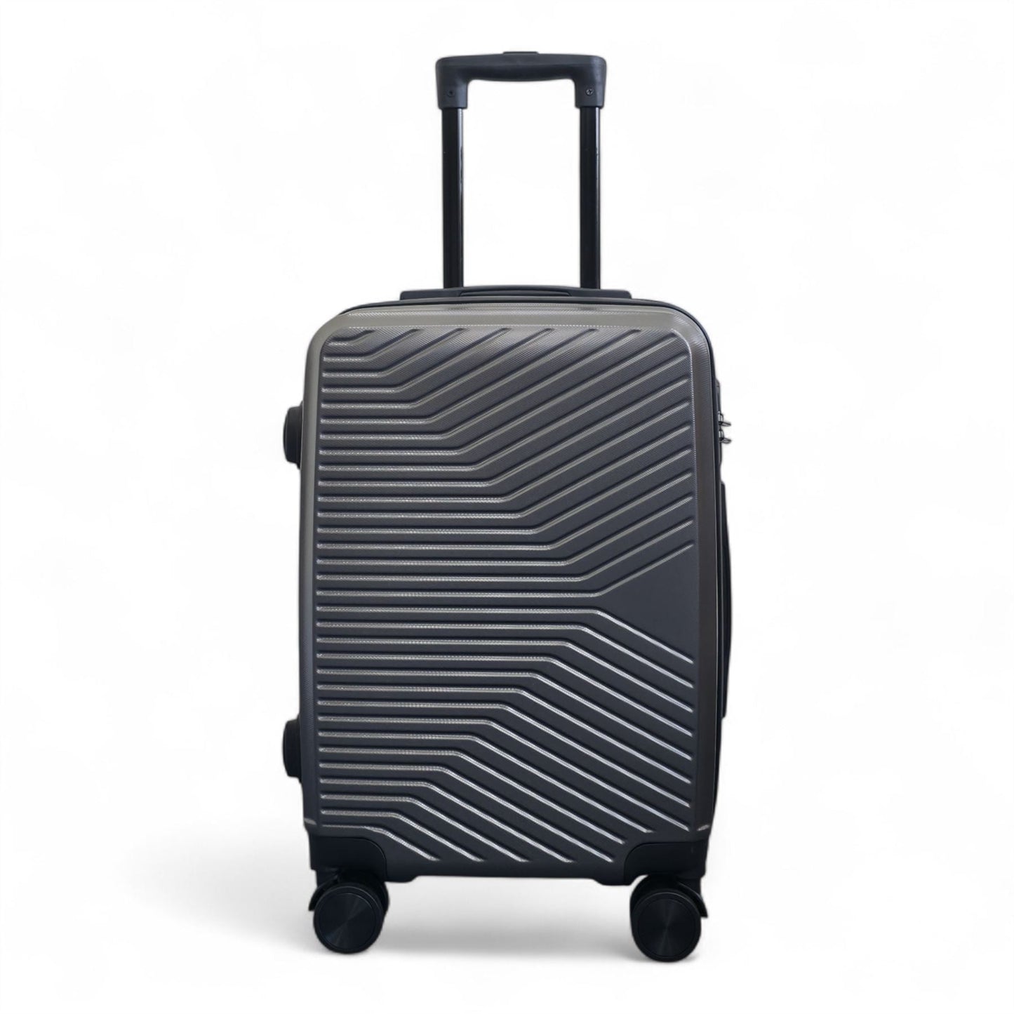 Junee Cabin Hard Shell Suitcase in Charcoal Grey