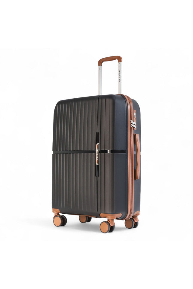 Corowa Medium Hard Shell Suitcase in Black