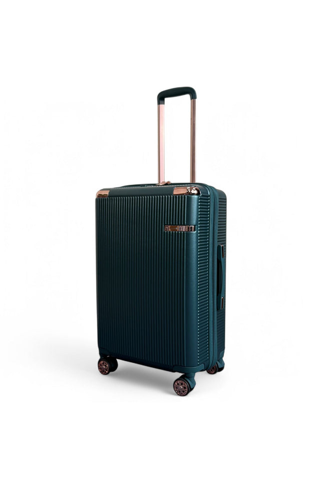 Cowra Medium Hard Shell Suitcase in Dark Green