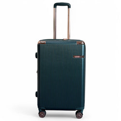 Cowra Medium Hard Shell Suitcase in Dark Green